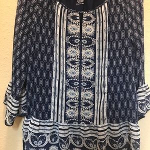 St. John’s Bay Peasant Blouse.